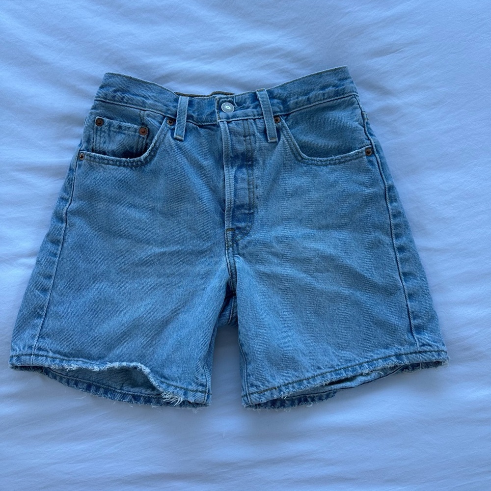 Levi's Blue Jean Shorts